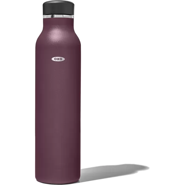 OXO Strive 20oz Insulated Water Bottle with Standard Lid - Aquamarine