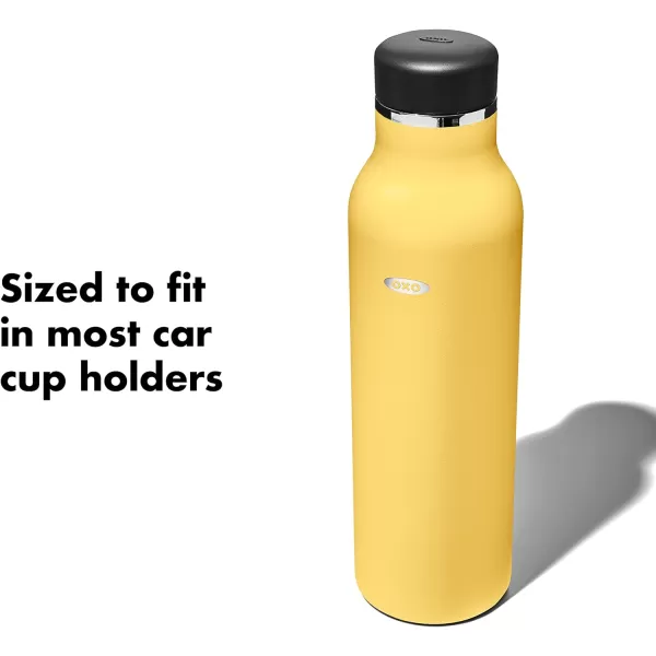 OXO Strive 20oz Insulated Water Bottle with Standard Lid - Aquamarine