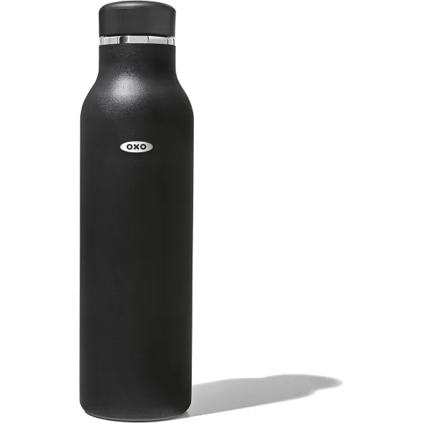 OXO Strive 20oz Insulated Water Bottle with Standard Lid - Aquamarine