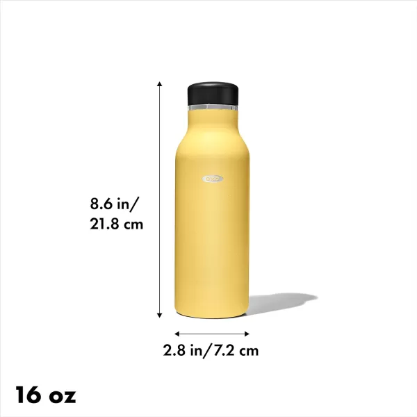 OXO Strive 20oz Insulated Water Bottle with Standard Lid - Aquamarine