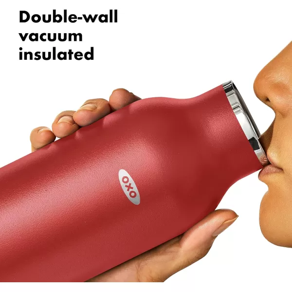 OXO Strive 20oz Insulated Water Bottle with Standard Lid - Aquamarine