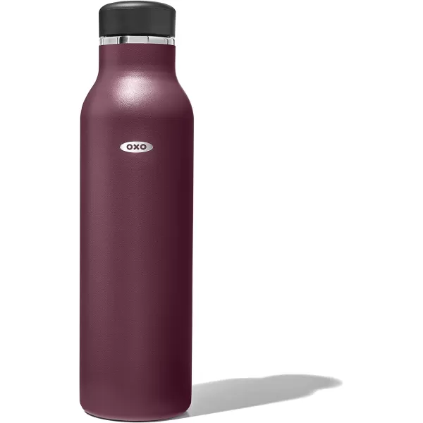 OXO Strive 20oz Insulated Water Bottle with Standard Lid - Aquamarine