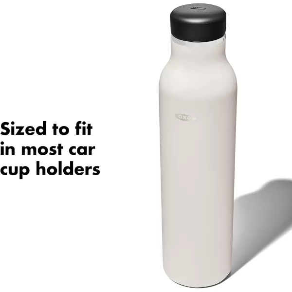 OXO Strive 20oz Insulated Water Bottle with Standard Lid - Aquamarine