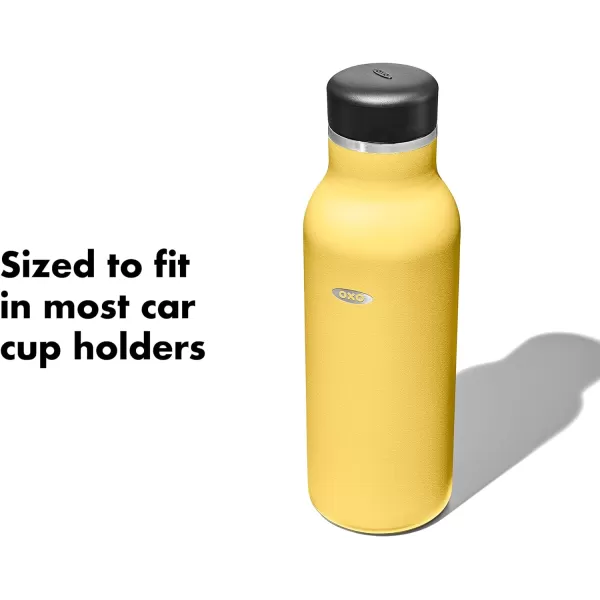 OXO Strive 20oz Insulated Water Bottle with Standard Lid - Aquamarine