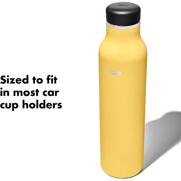 OXO Strive 20oz Insulated Water Bottle with Standard Lid - Aquamarine