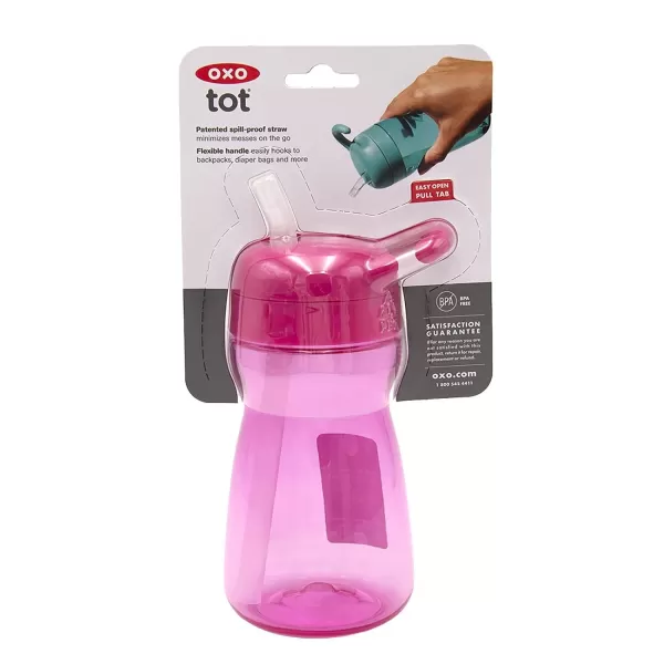 OXO Tot Adventure Water Bottle Blossom
