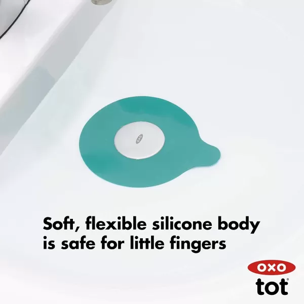 OXO Tot Drain Stopper - Aqua