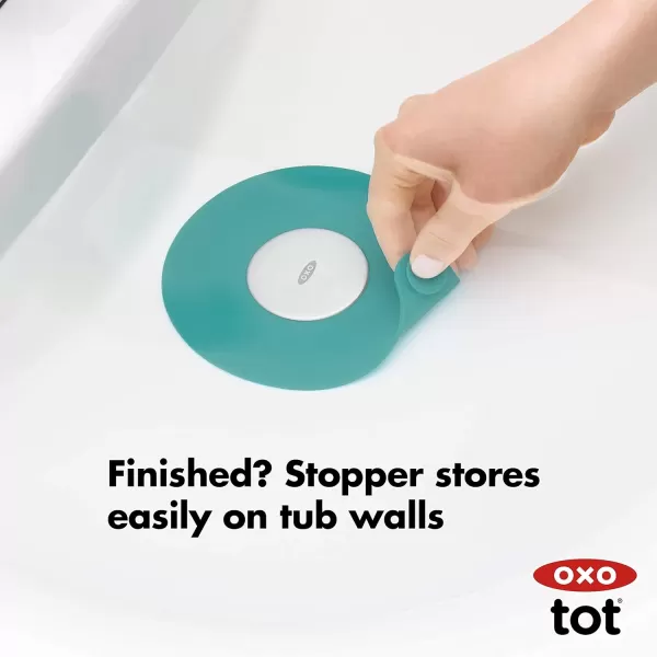OXO Tot Drain Stopper - Aqua