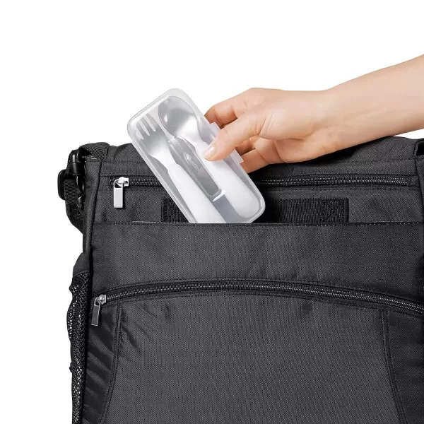 OXO Tot On-The-Go Fork and Spoon Set - Dusk