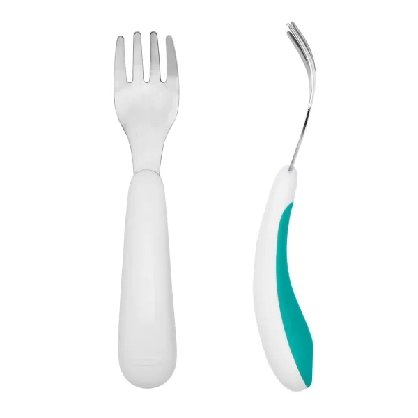 OXO Tot On-The-Go Fork and Spoon Set - Dusk