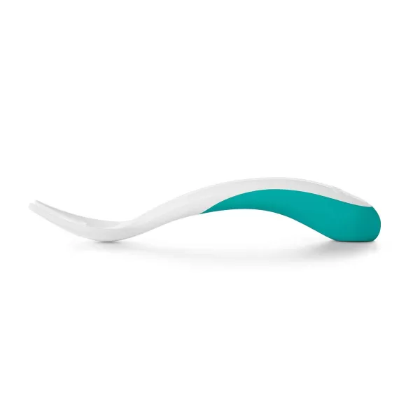 OXO Tot Plastic Fork and Spoon Set - Opal and Blossom