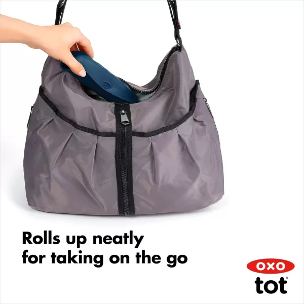 OXO Tot Roll-Up Bib - 2 Pack - Drizzle and Dusk