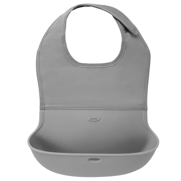OXO Tot Roll-Up Bib - 2 Pack - Drizzle and Dusk
