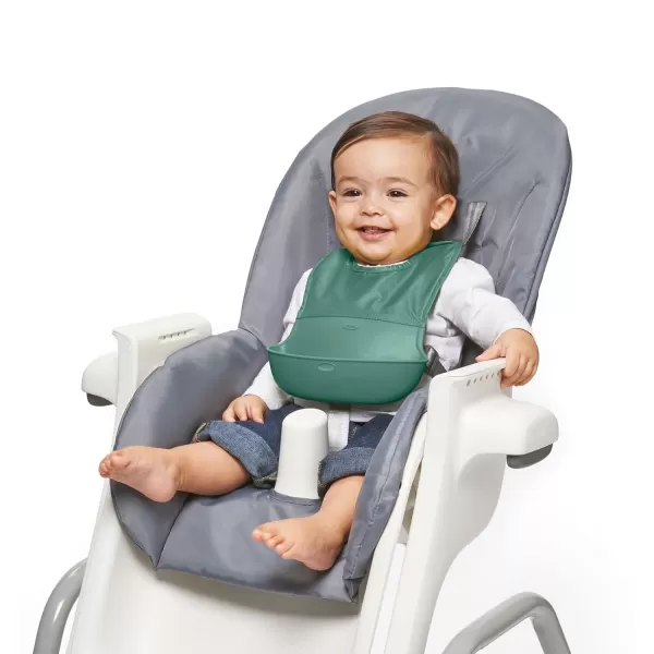 OXO Tot Roll-Up Bib - 2 Pack - Drizzle and Dusk