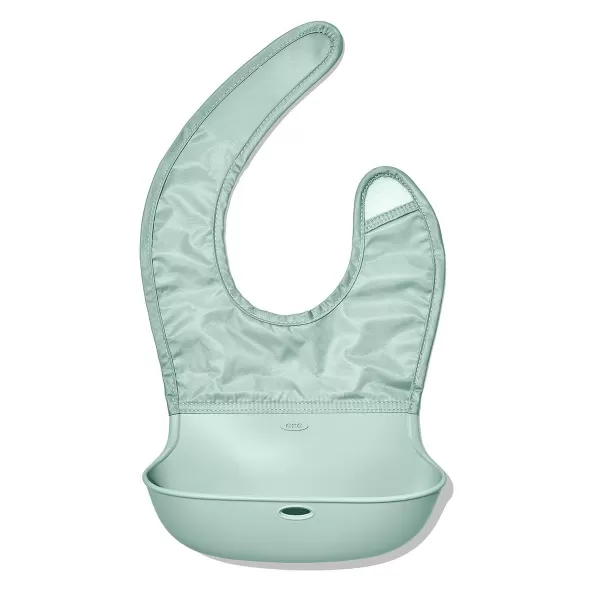 OXO Tot Roll-Up Bib - 2 Pack - Drizzle and Dusk