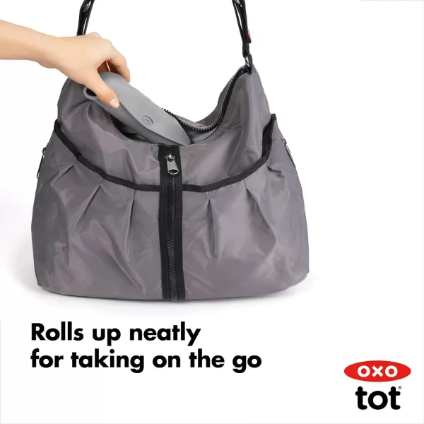 OXO Tot Roll-Up Bib - 2 Pack - Drizzle and Dusk