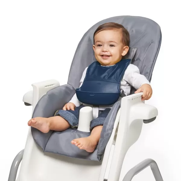 OXO Tot Roll-Up Bib - 2 Pack - Drizzle and Dusk