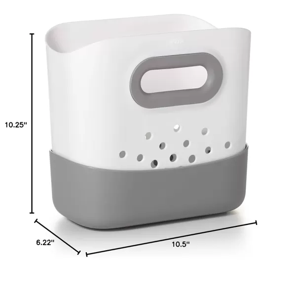 OXO Tot Stand Up Bath Toy Storage – Gray