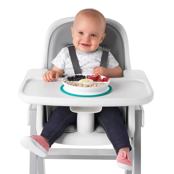 OXO Tot Stick &amp; Stay Suction Divided Plate - Navy