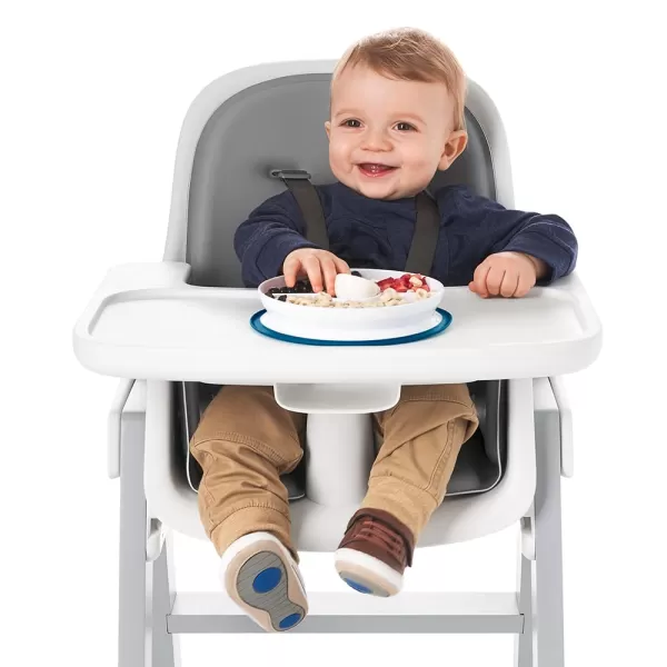 OXO Tot Stick &amp; Stay Suction Divided Plate - Navy