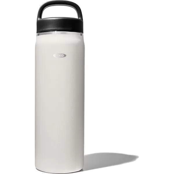 OXO 40 oz Insulated Handled Lid Water Bottle, Rose Quartz
