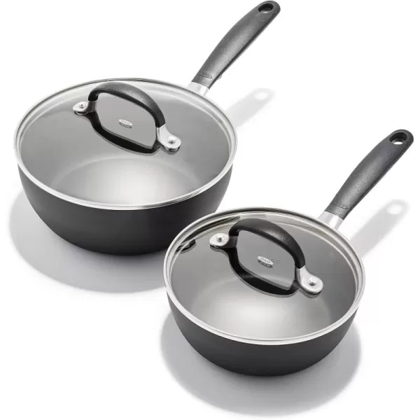 OXO Good Grips 11” Square Grill Pan, 3-Layered German Engineered Nonstick Coating, Stainless Steel Handle with Nonslip Silicone, Black