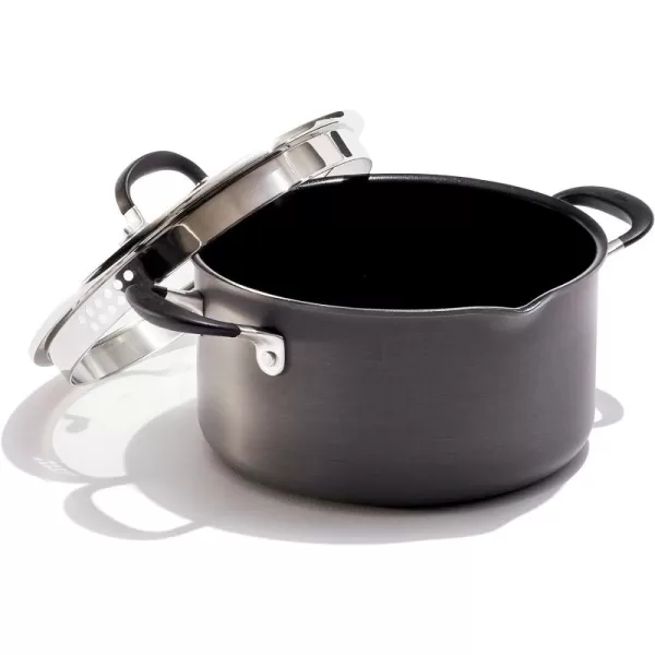 OXO Good Grips 11” Square Grill Pan, 3-Layered German Engineered Nonstick Coating, Stainless Steel Handle with Nonslip Silicone, Black