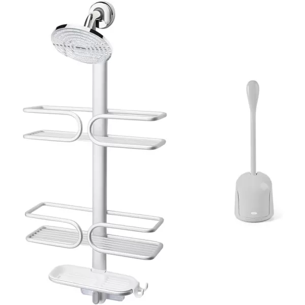 OXO Good Grips 3 Tier Aluminum Shower Caddy