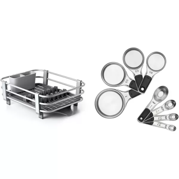 OXO Good Grips Aluminum Dish Rack, Gray