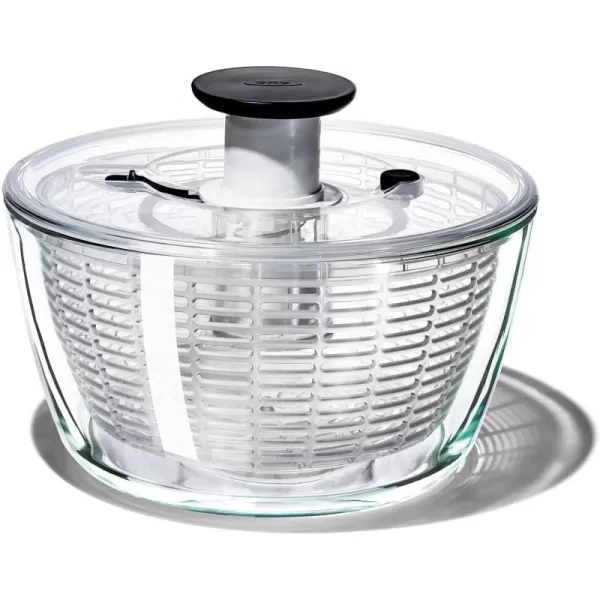 OXO Good Grips Large Salad Spinner - 6.22 Qt., White
