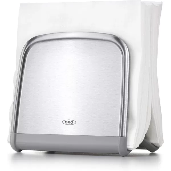 OXO Good Grips Neat Napkin Holder, Stainless Steel