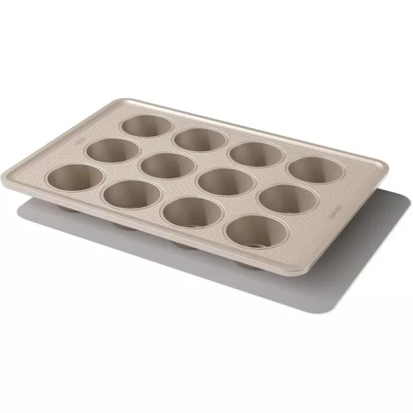 OXO Good Grips Non-Stick Pro Cake Pan Square 9 x 9 Inch, brown