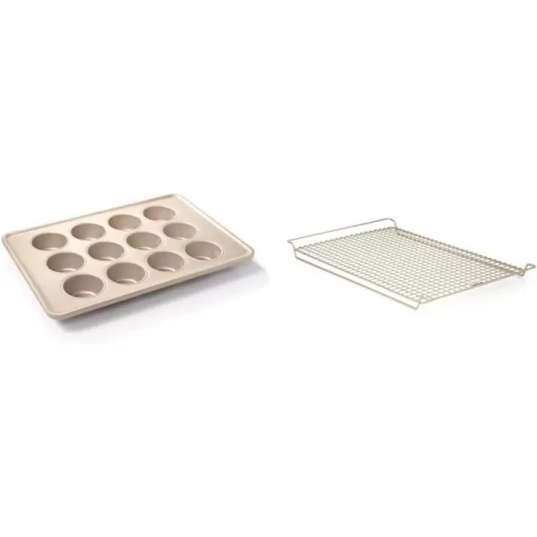 OXO Good Grips Non-Stick Pro Cake Pan Square 9 x 9 Inch, brown