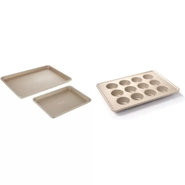 OXO Good Grips Non-Stick Pro Cake Pan Square 9 x 9 Inch, brown