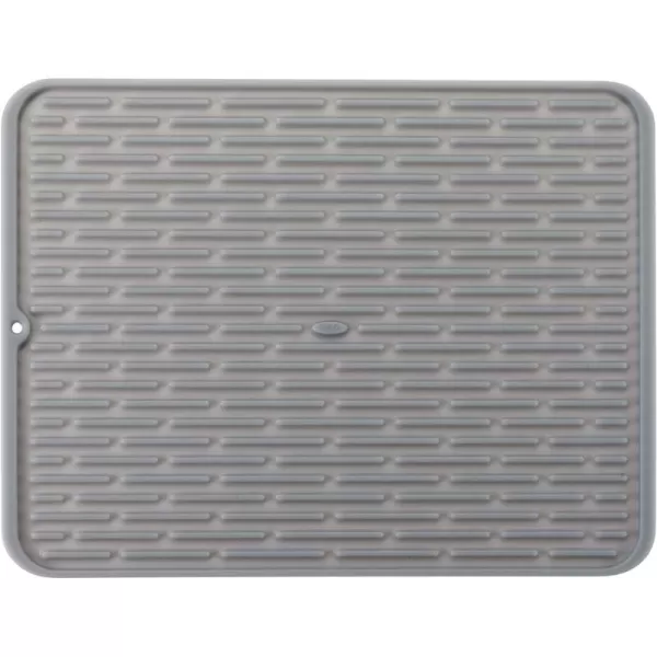 OXO Good Grips Silicone Stemware Drying Mat, Gray
