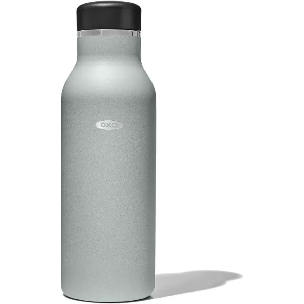OXO Strive 20oz Insulated Water Bottle with Standard Lid - Aquamarine