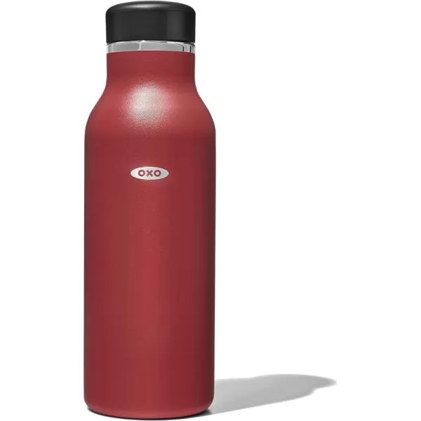 OXO Strive 20oz Insulated Water Bottle with Standard Lid - Aquamarine