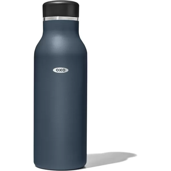 OXO Strive 20oz Insulated Water Bottle with Standard Lid - Aquamarine