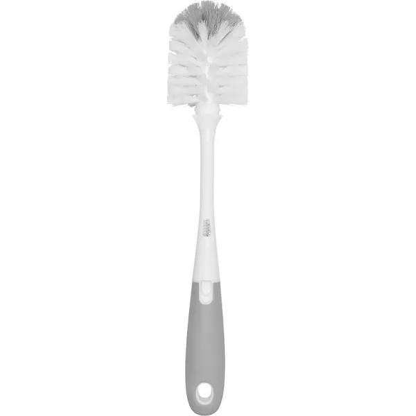 OXO Tot Bottle Brush with Nipple Cleaner, Gray, 1 Count 