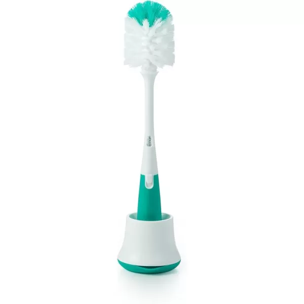 OXO Tot Bottle Brush with Nipple Cleaner and Stand - Gray