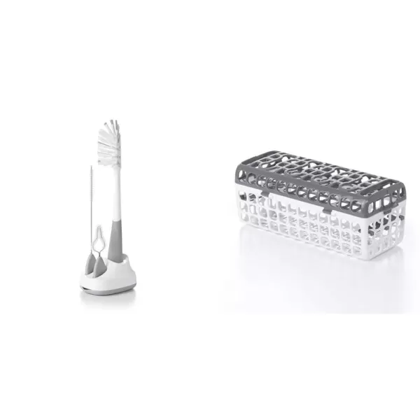 OXO Tot Water Bottle and Straw Cup Cleaning Set Brush Set - Gray