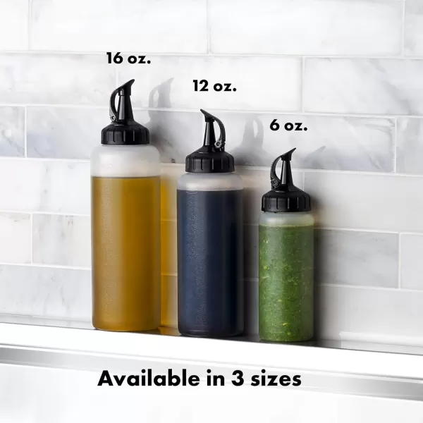 OXO Chef's Condiment Squeeze Bottles  - Large 16 oz