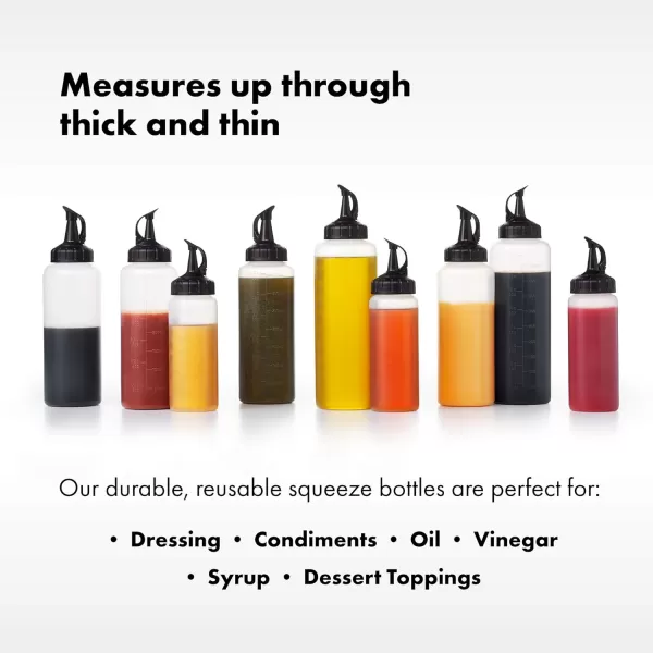 OXO Chef's Condiment Squeeze Bottles  - Large 16 oz