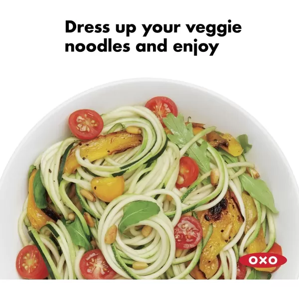 OXO Good Grips 3-Blade Tabletop Spiralizer with StrongHold Suction, White