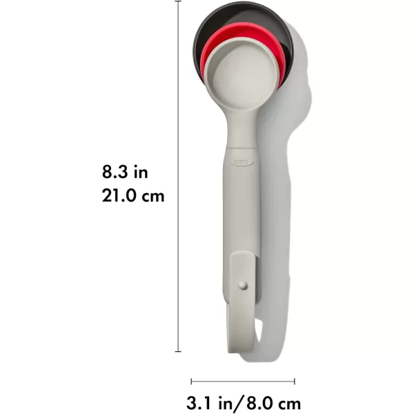 OXO Good Grips 3-Piece Silicone Cookie Scoop Set
