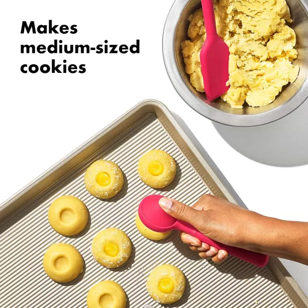 OXO Good Grips 3-Piece Silicone Cookie Scoop Set