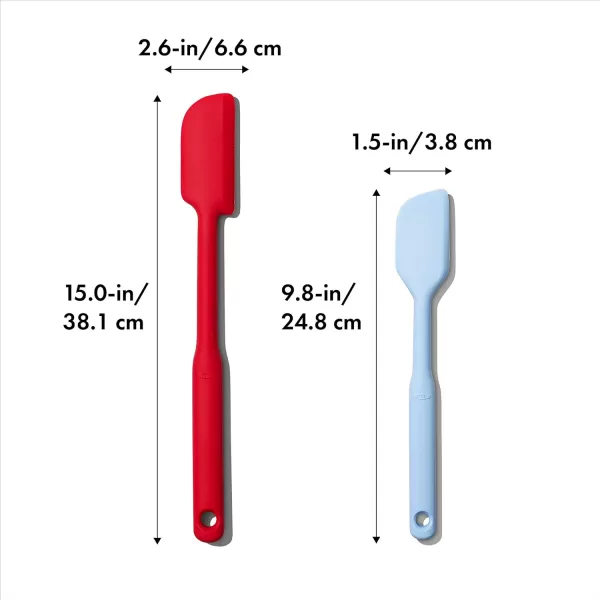 OXO Good Grips 3 Piece Silicone Spatula Set