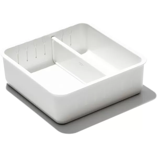 OXO Good Grips 4-Piece Complete Adjustable Drawer Bin Set with Removable Dividers