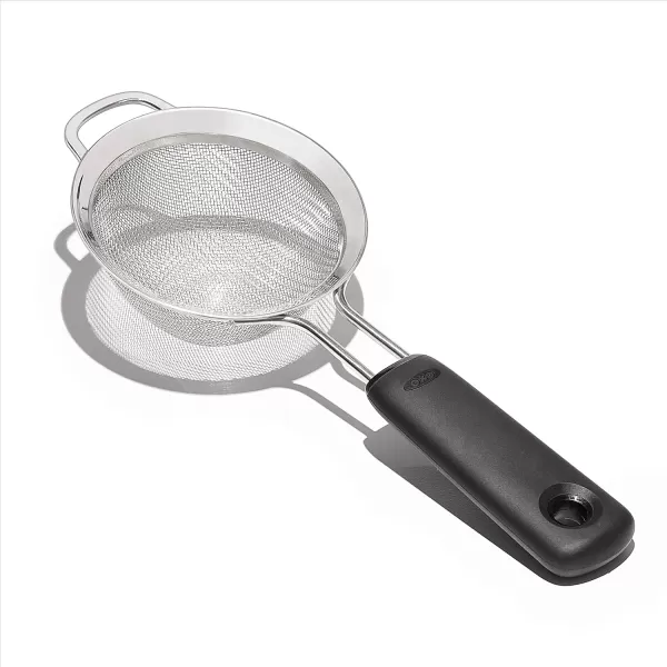 OXO Good Grips 6-in Double Rod Strainer , Black