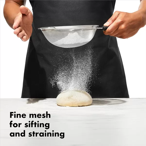 OXO Good Grips 6-in Double Rod Strainer , Black
